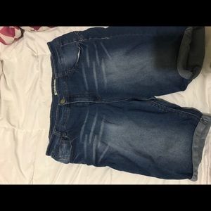 Jean shorts plus size